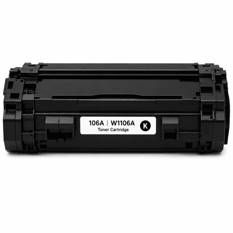 Toner cartridge compatible with various printer models, offering sharp, clear prints and reliable pe.