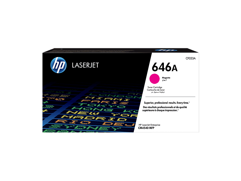 HP 646A Magenta Toner Cartridge CF033A CF033-00908a EMEA_M1750848