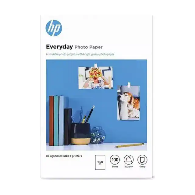 CR757A-HP-10x15cm-Everyday-Photo-Paper-Glossy-200gsm-100-Sheets