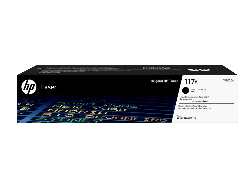 HP Laser 117A Black Toner Cartridge W2070A W2070-00003a EMEA_M1547954